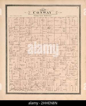 Standard atlas of Livingston County, Michigan - including a plat book of the villages, cities and townships of the county, map of the state, United States and world, farmers directory, reference Stock Photo