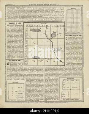 Standard atlas of Marshall County, Indiana - including a plat book of the villages, cities and townships of the county, map of the state, United States and world, patrons directory, reference Stock Photo