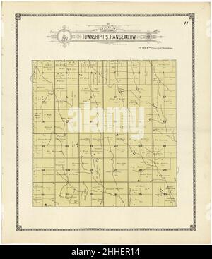 Standard Atlas Of Rawlins County, Kansas - Including A Plat Book Of The ...