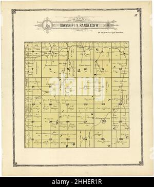 Standard Atlas Of Rawlins County, Kansas - Including A Plat Book Of The ...