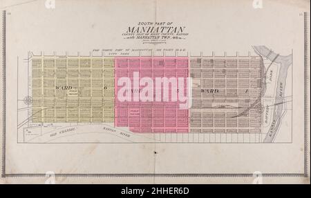 Standard atlas of Riley County, Kansas - including a plat book of the villages, cities and townships of the county, map of the state, United States and world, patrons directory, reference business Stock Photo