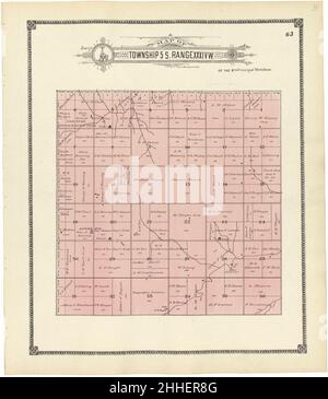 Standard Atlas Of Rawlins County, Kansas - Including A Plat Book Of The 