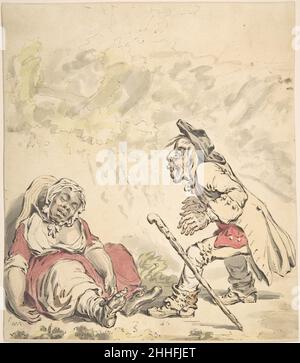 Squal Humour James Gillray's satirical 18th-century engraving *A Squall* humorously ...