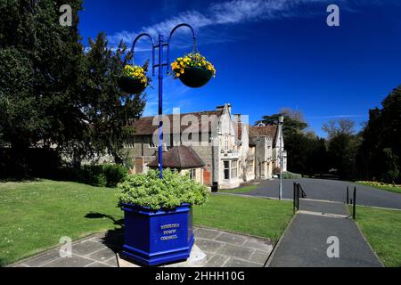 The Rushden Museum, Hall Park, Rushden town, Northamptonshire, England, UK Stock Photo