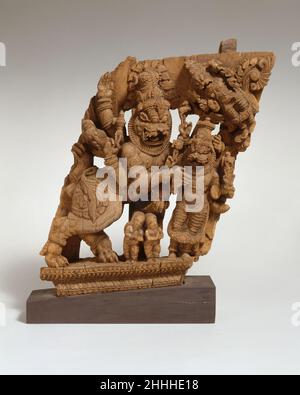 Chariot Carving From Tamil Nadu - 19thC Chariot Carving From Tamil Nadu - 19thC