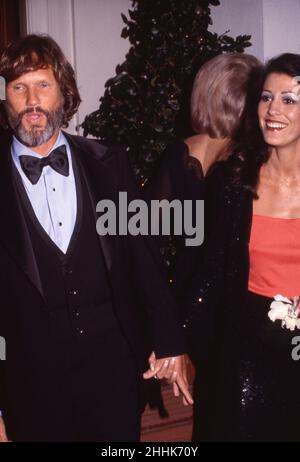 Kris Kristofferson and Rita Coolidge Circa 1979. Credit: Ralph Dominguez/MediaPunch Stock Photo