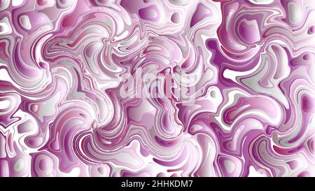 Fractal digital painting. Colorful, bright, multicolor pattern, glitch, ornament, kaleidoscope. Stock Vector