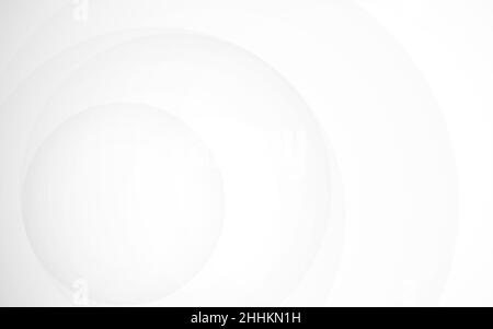 Circle background. Abstract minimal design with gradient round elements. Modern light texture with circles. Neutral website template. Vector Stock Vector