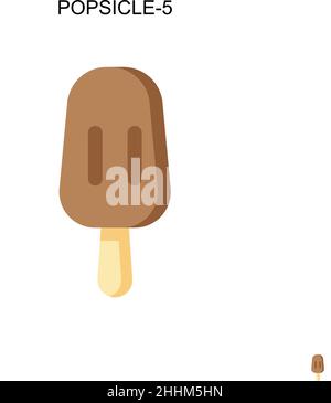 Fruit popsicles ice cream assortment realistic composition with images ...