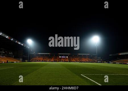 Vale Park football stadium in Stoke-on-Trent, England. Home ground of Port Vale F.C. since 1950 Stock Photo