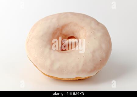 glazed donuts on a white background Stock Photo