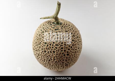 melon on a white background Stock Photo