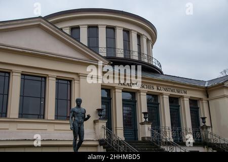 Bonn, Germany  24 January 2022,  The Academic Art Museum in Bonn Stock Photo