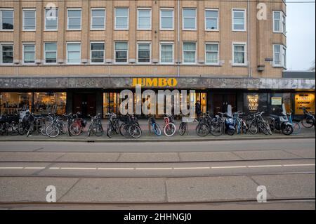 Jumbo Supermarket At Amsterdam The Netherlands 24-2-2021 Stock