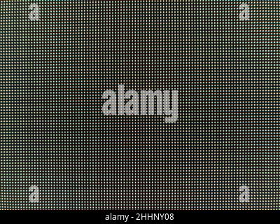 Close-up of LED screen Stock Photo