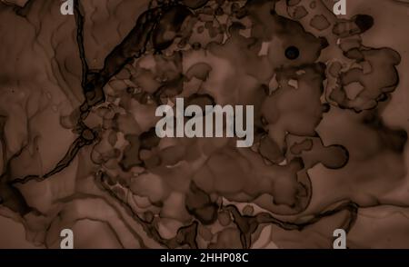 Abstract Chocolate Texture. Brown Coffee Stock Photo