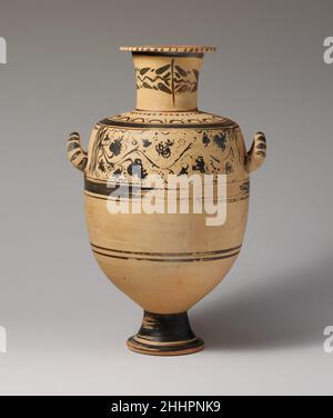 Ancient Greek. Hydria (Water Jar). 300 BC. Nola. terracotta, decorated ...