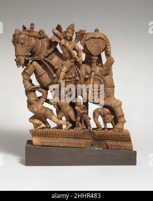 Indian Chariot Carving Panel From Tamil Nadu - 18thC Indian Chariot Carving Panel From Tamil Nadu - 18thC