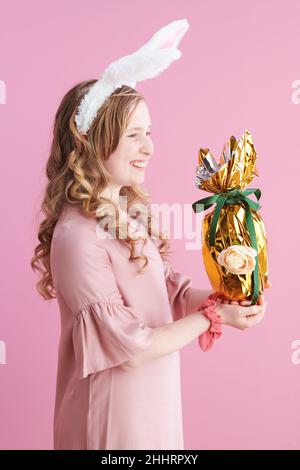 Golden Easter egg, happy Easter sunday hunt holiday decorations Stock ...