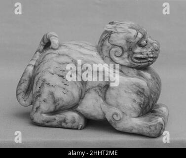 Tiger: emblem of the West, Han dynasty (206 B.C.–A.D. 220), China, Jade ...
