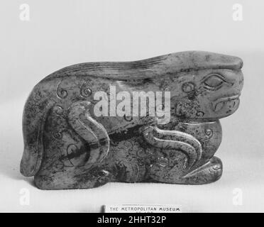 Tiger: emblem of the West, Han dynasty (206 B.C.–A.D. 220), China, Jade ...