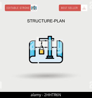 Architectural plan simple icon Stock Vector Image & Art - Alamy