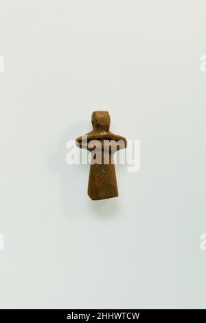 Djed Pillar Amulet ca. 1070–945 B.C. Third Intermediate Period. Djed Pillar Amulet  587554 Stock Photo