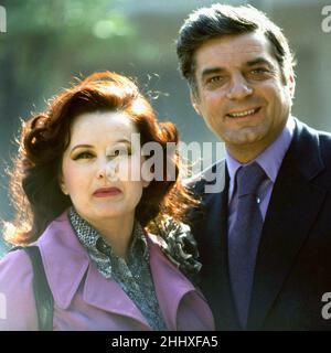 The Romanian actors Stela Popescu & Silviu Stanculescu, approx. 1979 Stock Photo