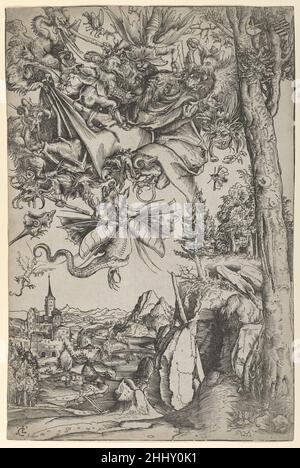 The Temptation of St. Anthony 1506 Lucas Cranach the Elder German. The Temptation of St. Anthony  404502 Stock Photo