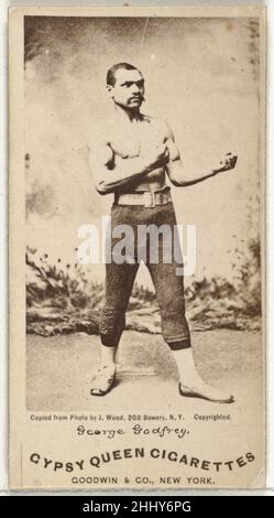 George Godfrey, from the Celebrities and Prizefighters series (N174 ...