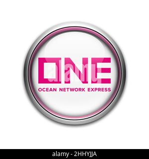 ONE Ocean network express logo Stock Photo - Alamy