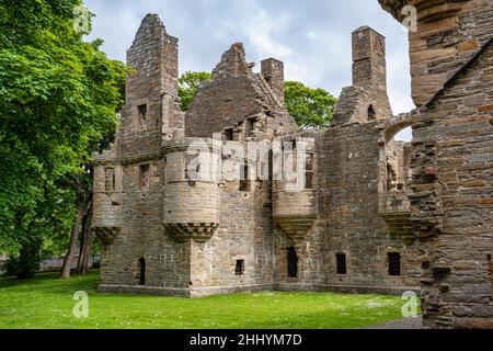 Earl’s Palace in Kirkwall on Mainland Orkney in Scotland Stock Photo