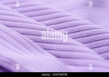 very peri texture plaid with folds, patterned background Stock Photo