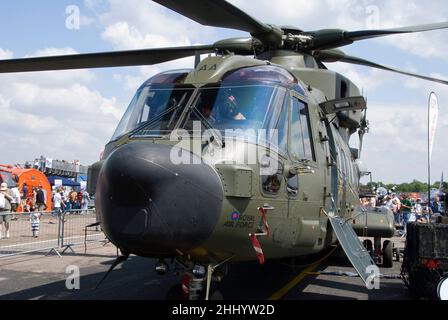 AgustaWestland AW101 (EH101) Merlin helicopter - tail rotor assembly ...