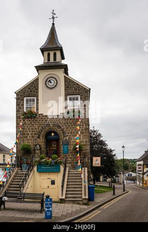 Narberth, Pembrokeshire, Wales, UK, Narberth town, towns, coloured ...