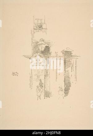 Entrance Gate 1887 James McNeill Whistler American. Entrance Gate  372799 Stock Photo