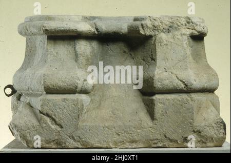 Double Column Base late 15th century French. Double Column Base  471863 Stock Photo