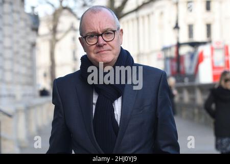 London, UK. 26th Jan, 2022. Stephen Barclay Chancellor of the Duchy of Lancaster in Westminster Credit: MARTIN DALTON/Alamy Live News Stock Photo