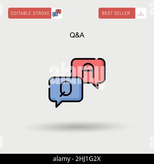 Q&A symbol ,Question answer icon Stock Vector Image & Art - Alamy