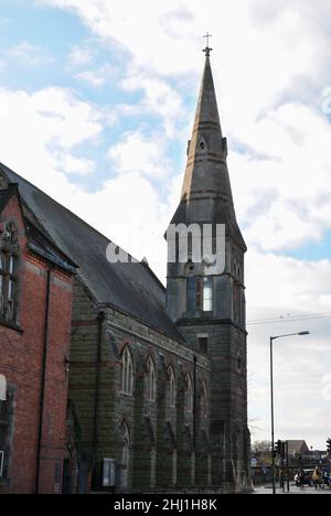 Shrewsbury United Reformed Church, Abbey Forgate Stock Photo