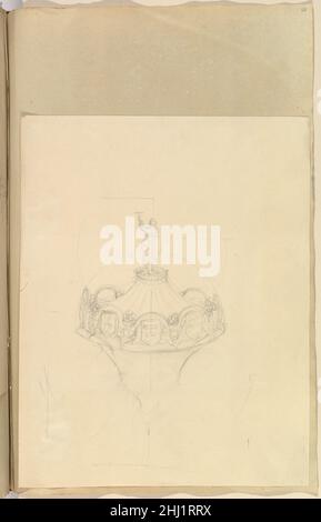 Sketch of a Chalice 1845–55 Alfred Henry Forrester [Alfred Crowquill] British. Sketch of a Chalice  394867 Stock Photo