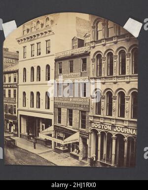 [Washington Street, Boston] ca. 1860 James Wallace Black American. [Washington Street, Boston]  286299 Stock Photo