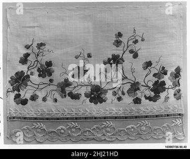 Dress border early 19th century French. Dress border  223146 Stock Photo