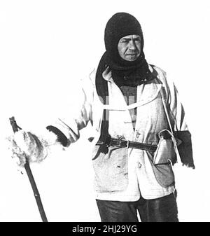 ROALD AMUNDSEN (1872-1928) Norwegian polar explorer. Stock Photo