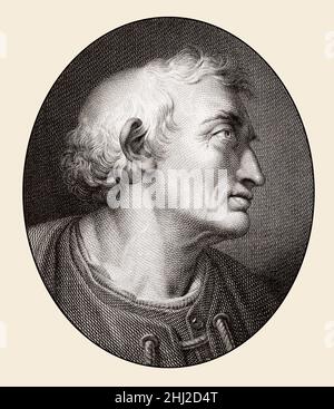 Amerigo Vespucci, 1451–1512, Italian-born merchant, explorer and navigator Stock Photo