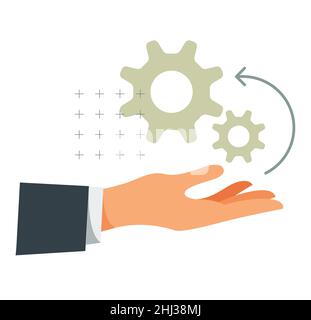 Process Management Validation - Icon as EPS 10 File Stock Vector