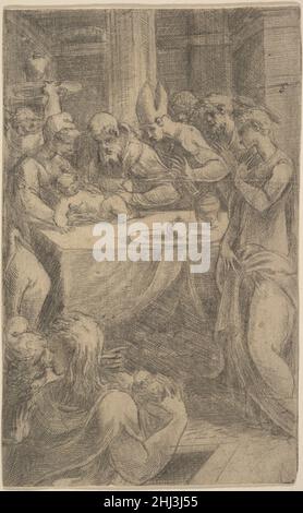 Circumcision of Jesus in the Temple, fresco by Bernardino Luini, Early ...