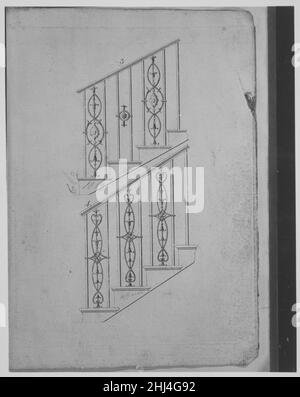 Book of Designs [for Ironwork] 1765 and 1793 J. & W. Welldon British. Book of Designs [for Ironwork]  346493 Stock Photo