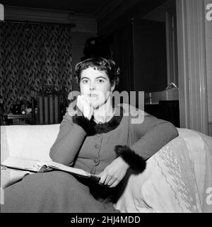 Lynne Reid-Banks, playwright and childrens author. 3rd January 1956. H138-1. Stock Photo