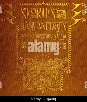 Stories from Hans Andersen - Edmund Dulac illustration at cover. Stock Photo